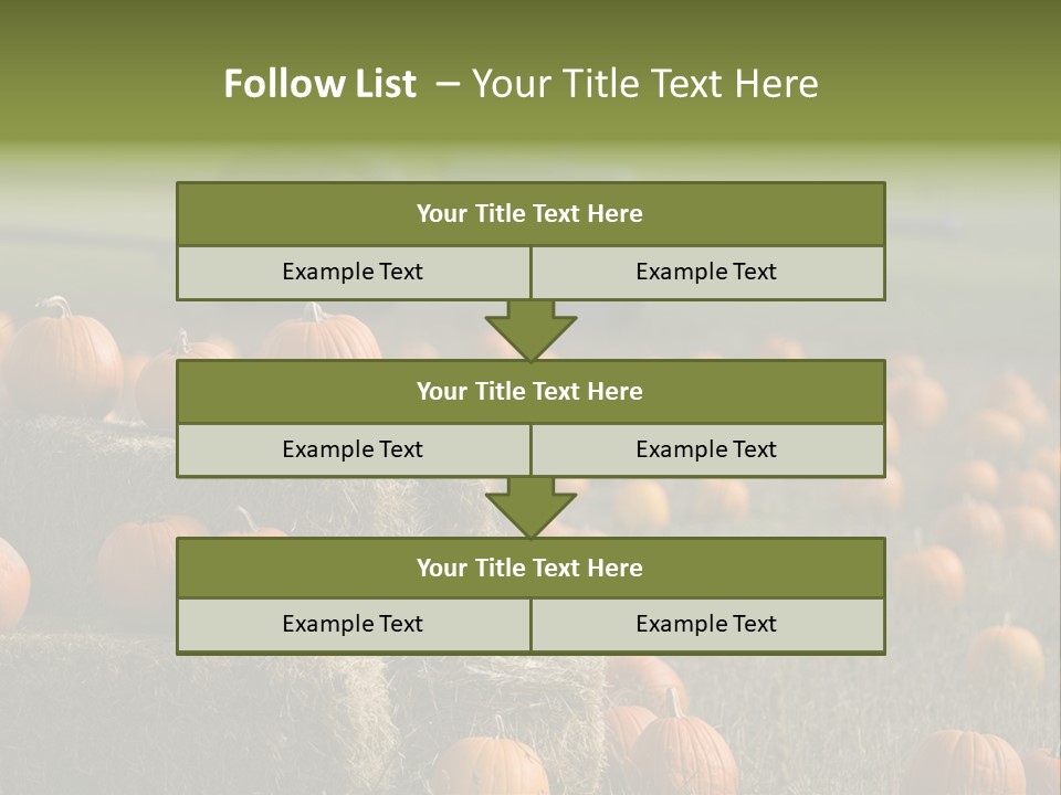 Tractor Antique Produce PowerPoint Template