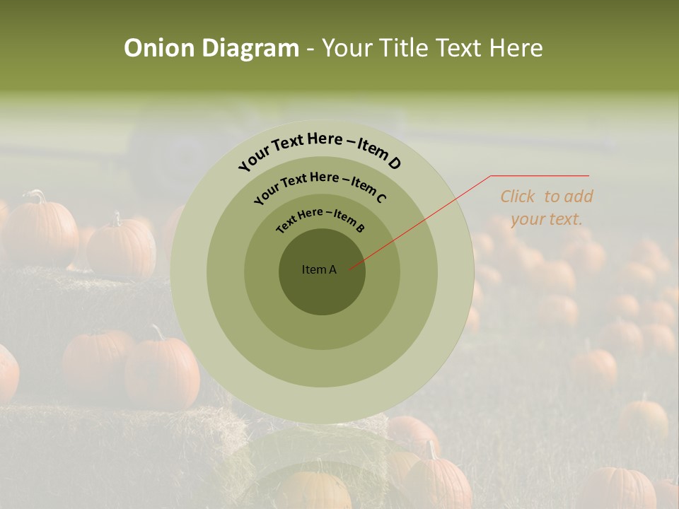 Tractor Antique Produce PowerPoint Template