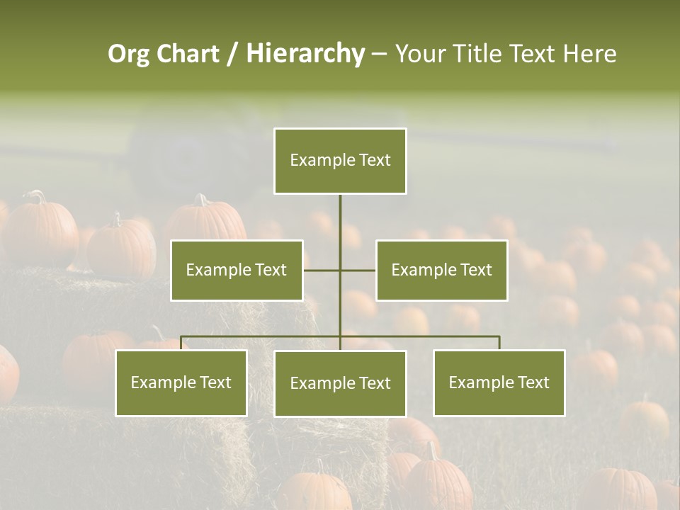 Tractor Antique Produce PowerPoint Template