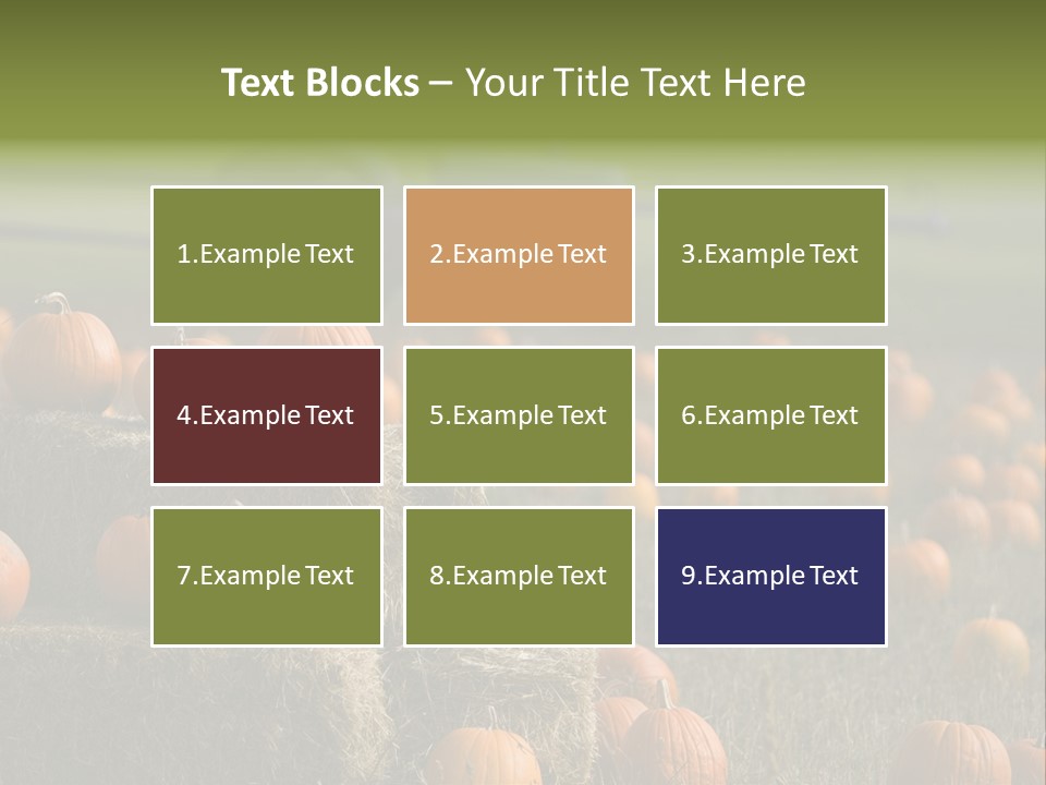 Tractor Antique Produce PowerPoint Template