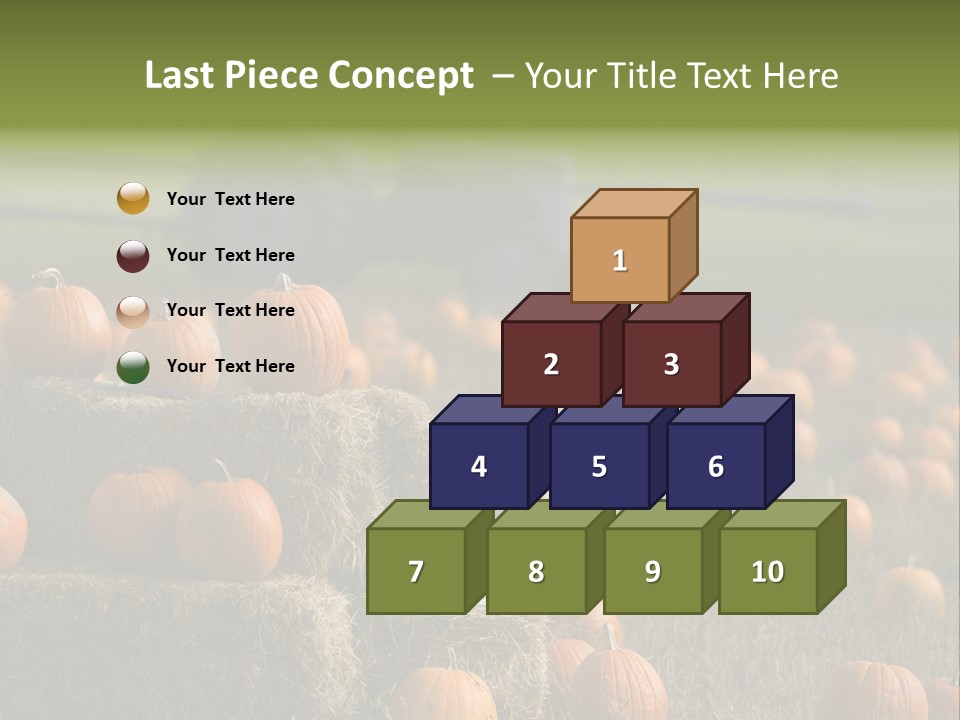 Tractor Antique Produce PowerPoint Template