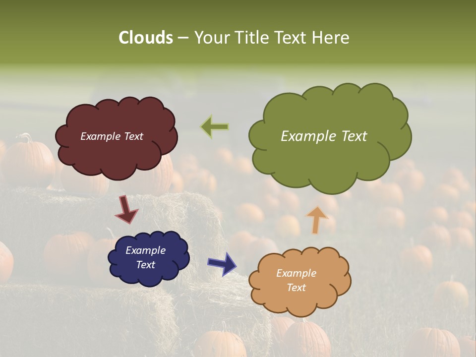 Tractor Antique Produce PowerPoint Template