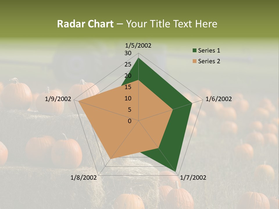 Tractor Antique Produce PowerPoint Template