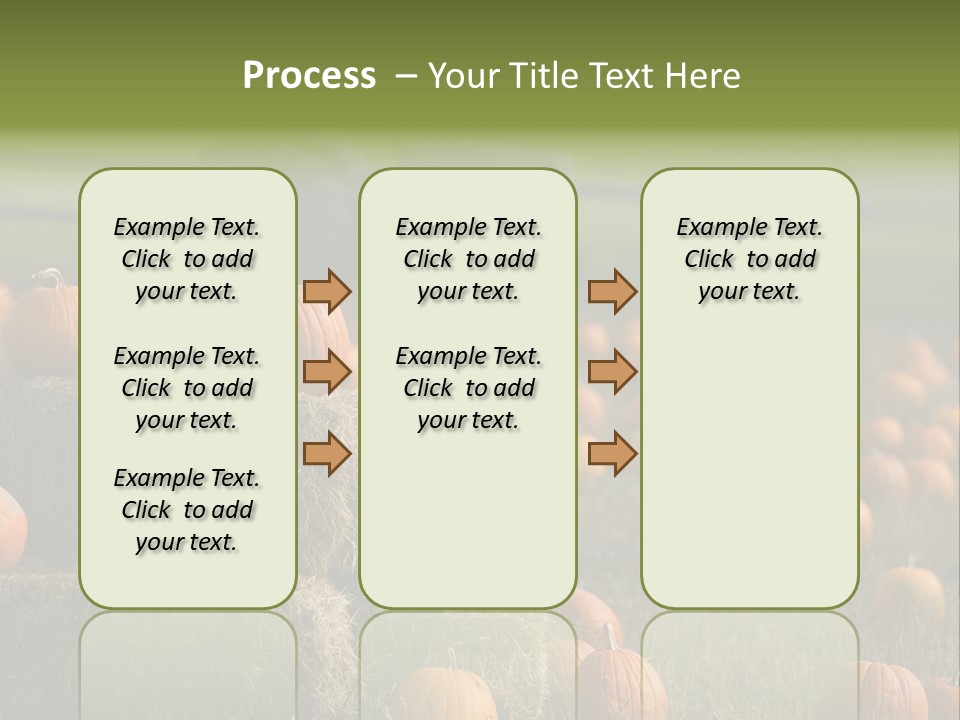 Tractor Antique Produce PowerPoint Template