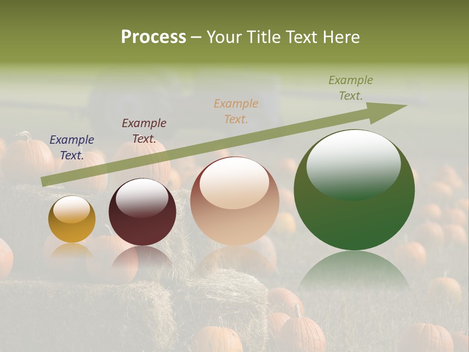 Tractor Antique Produce PowerPoint Template