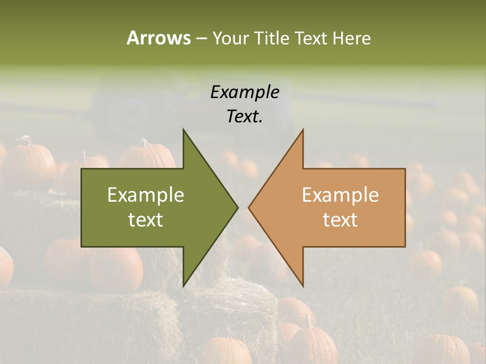 Tractor Antique Produce PowerPoint Template