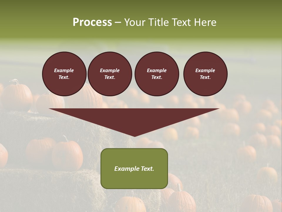 Tractor Antique Produce PowerPoint Template
