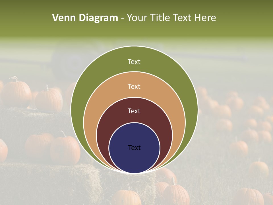Tractor Antique Produce PowerPoint Template