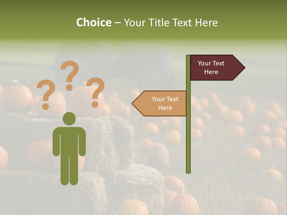 Tractor Antique Produce PowerPoint Template