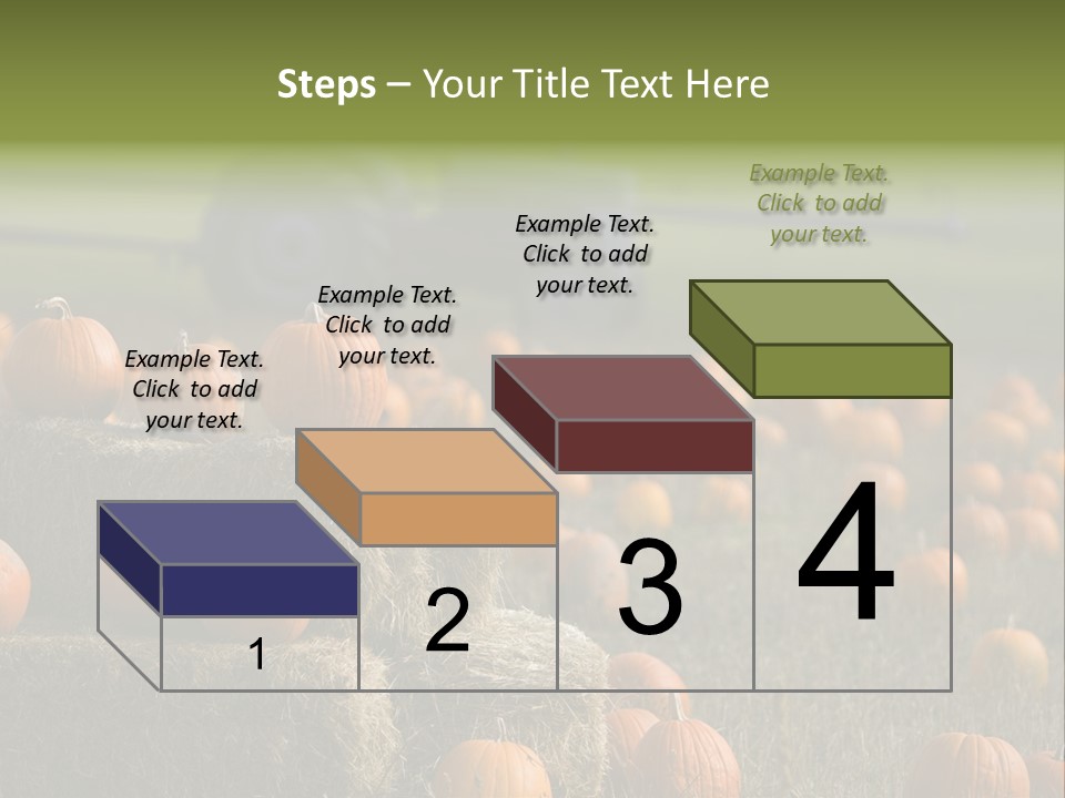 Tractor Antique Produce PowerPoint Template