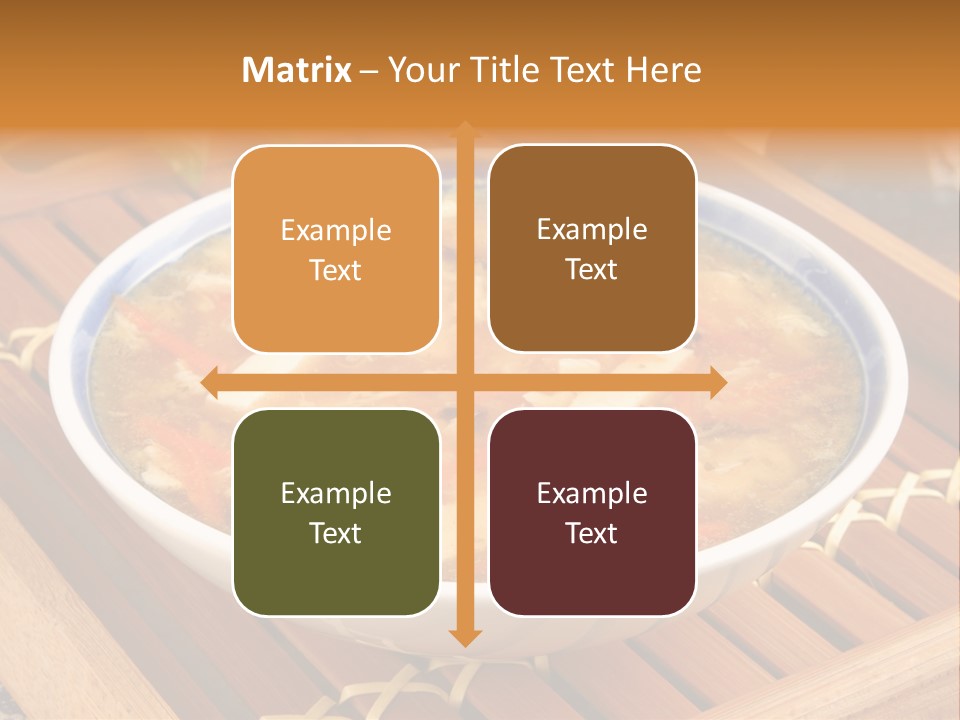 Hot Tart Bowl PowerPoint Template