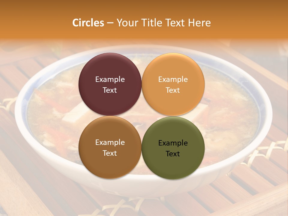 Hot Tart Bowl PowerPoint Template