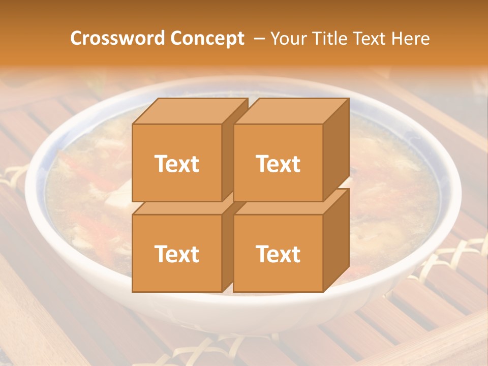 Hot Tart Bowl PowerPoint Template