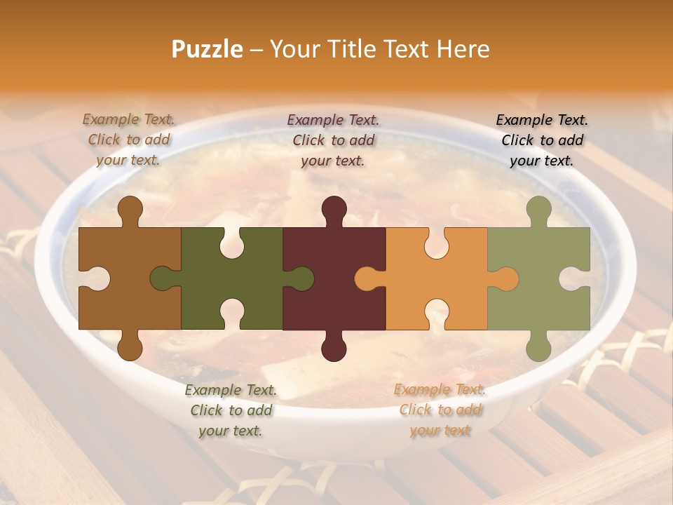 Hot Tart Bowl PowerPoint Template