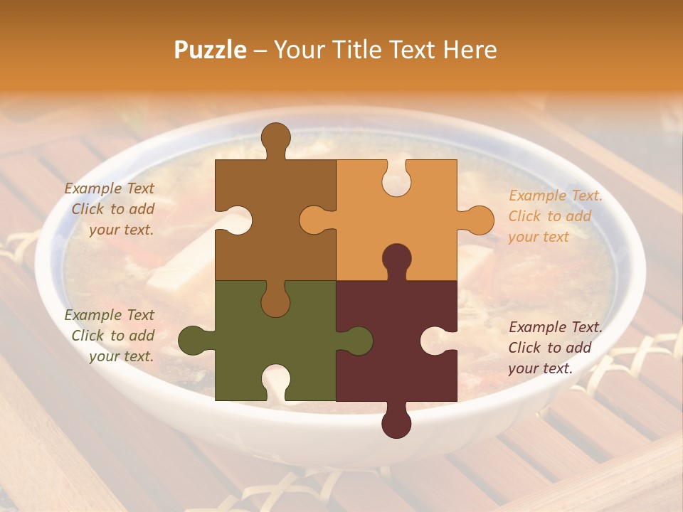 Hot Tart Bowl PowerPoint Template