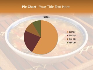 Hot Tart Bowl PowerPoint Template