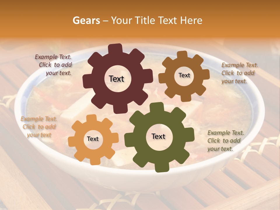 Hot Tart Bowl PowerPoint Template