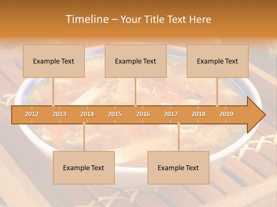 Hot Tart Bowl PowerPoint Template