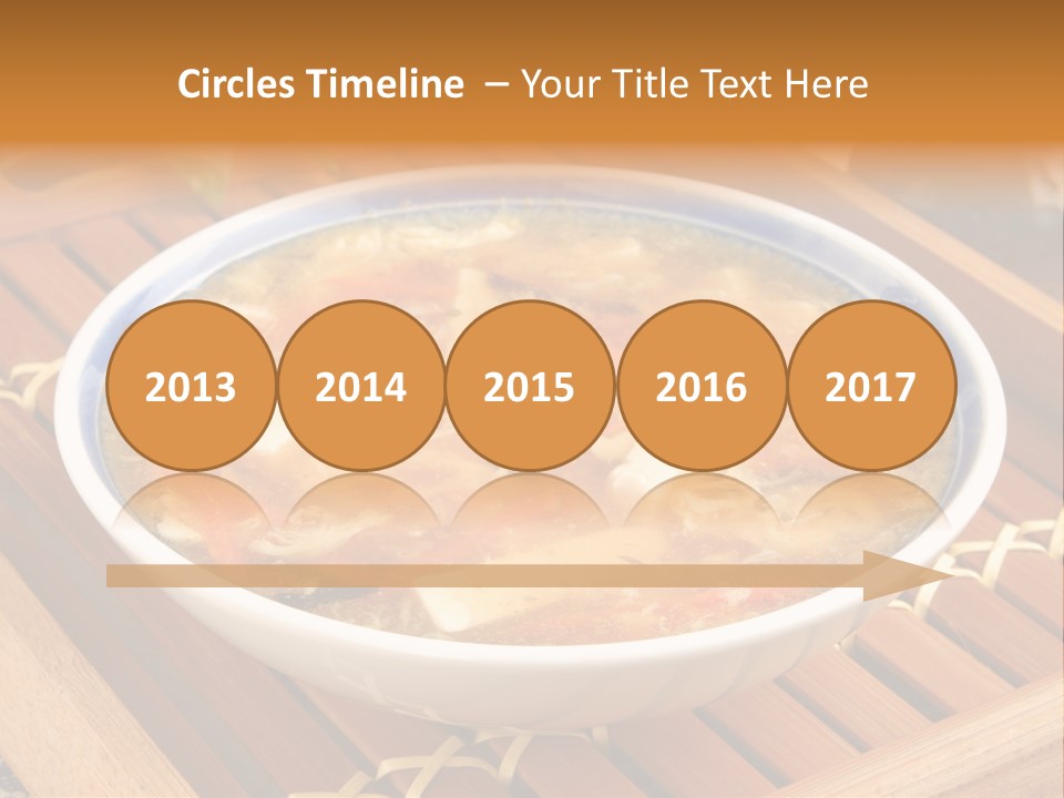 Hot Tart Bowl PowerPoint Template
