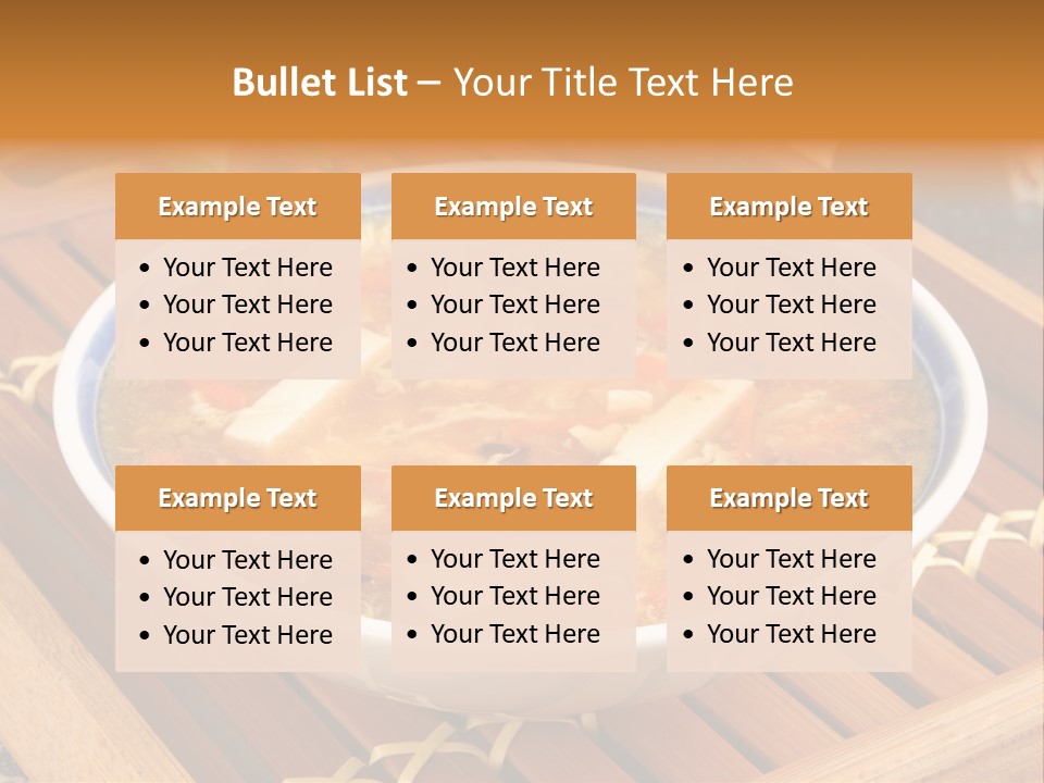 Hot Tart Bowl PowerPoint Template