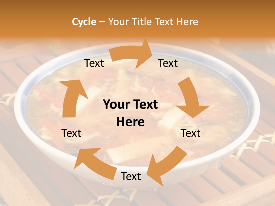 Hot Tart Bowl PowerPoint Template