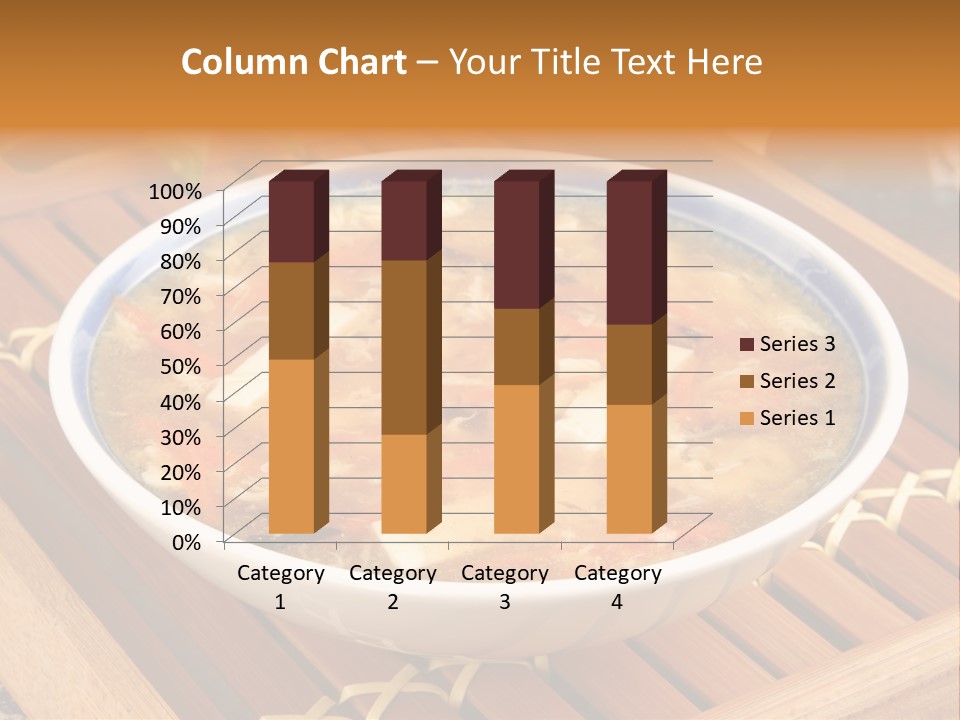 Hot Tart Bowl PowerPoint Template