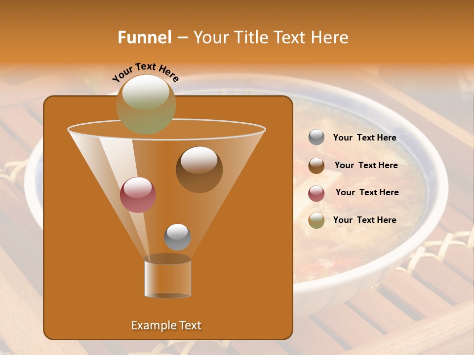 Hot Tart Bowl PowerPoint Template