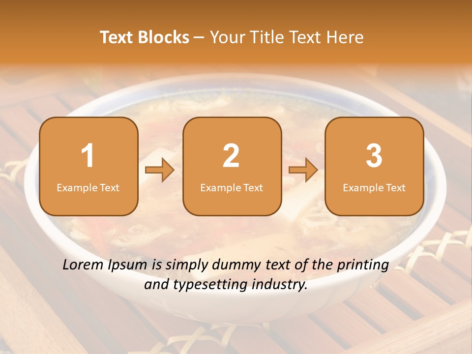 Hot Tart Bowl PowerPoint Template
