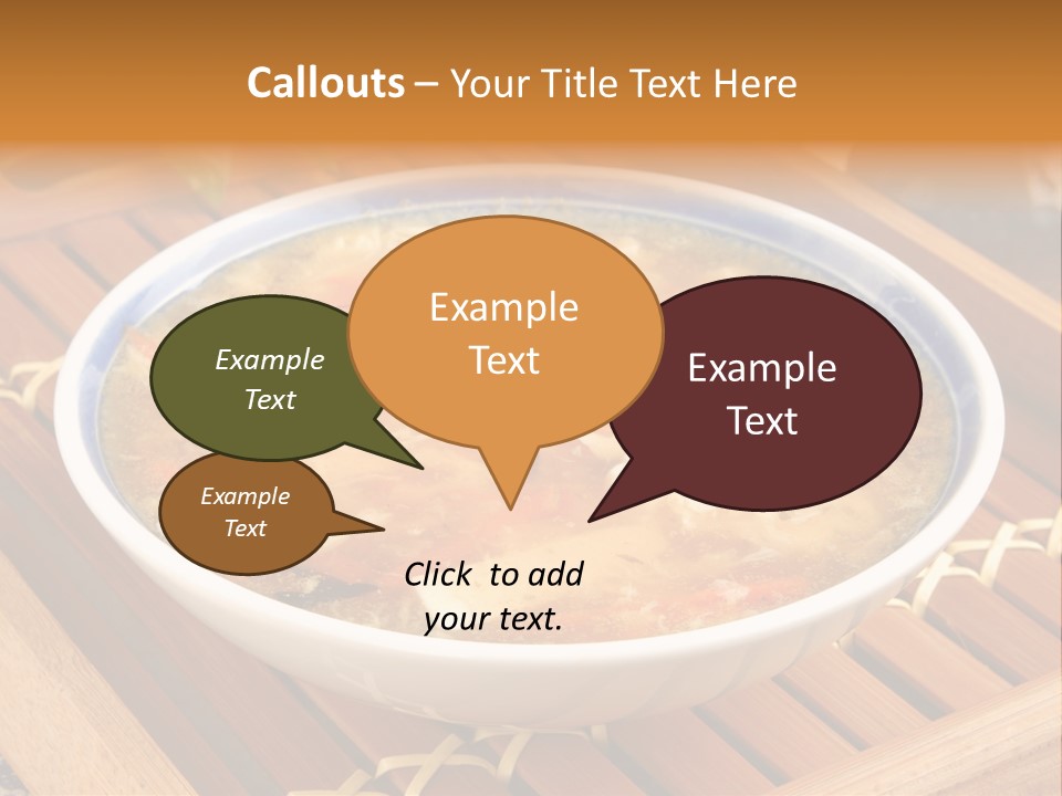 Hot Tart Bowl PowerPoint Template