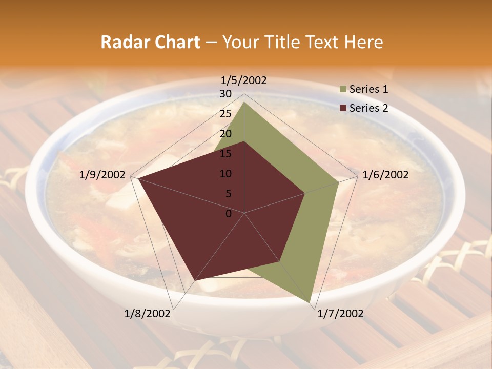 Hot Tart Bowl PowerPoint Template