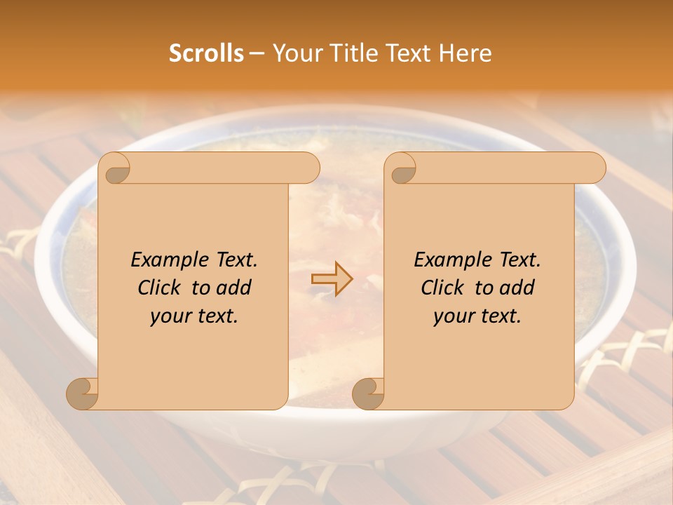 Hot Tart Bowl PowerPoint Template