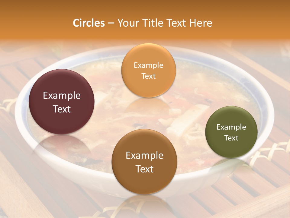 Hot Tart Bowl PowerPoint Template