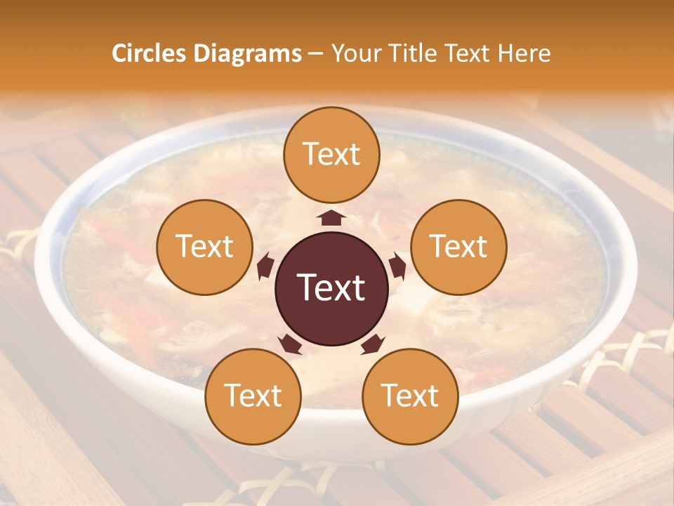 Hot Tart Bowl PowerPoint Template