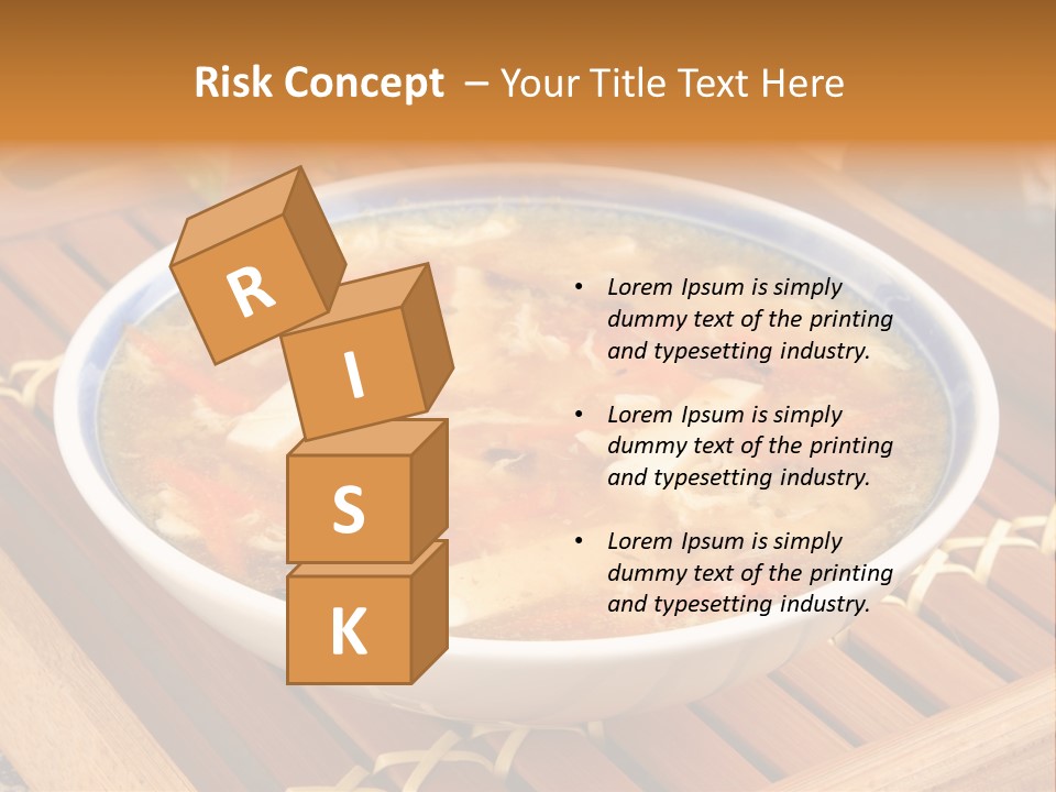 Hot Tart Bowl PowerPoint Template