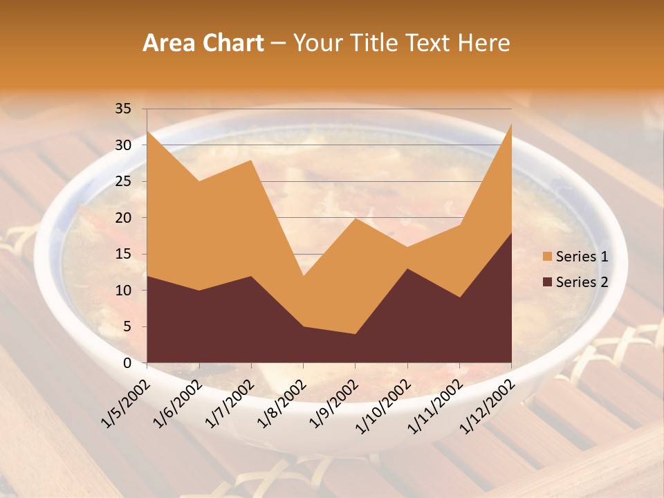 Hot Tart Bowl PowerPoint Template