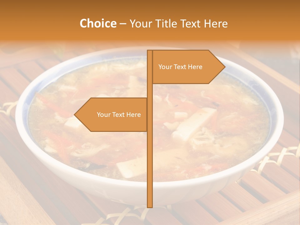 Hot Tart Bowl PowerPoint Template
