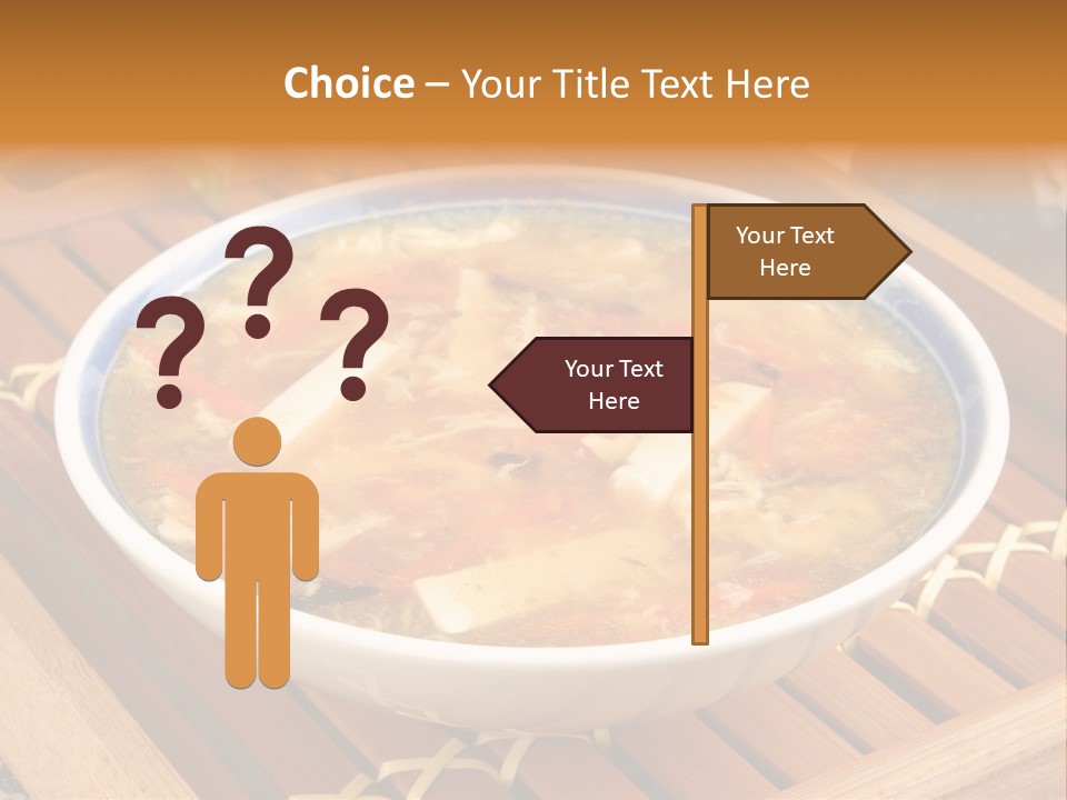 Hot Tart Bowl PowerPoint Template