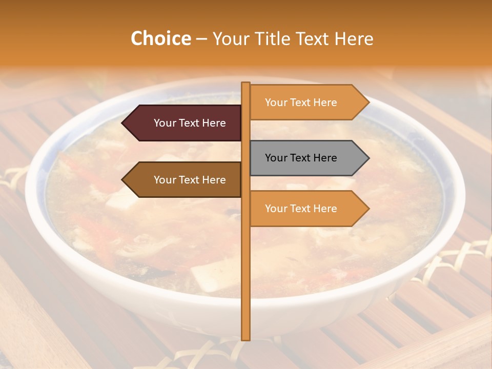 Hot Tart Bowl PowerPoint Template
