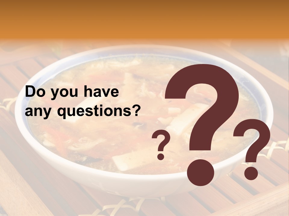 Hot Tart Bowl PowerPoint Template