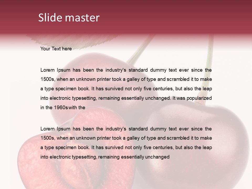 Studio Shot Sweet PowerPoint Template