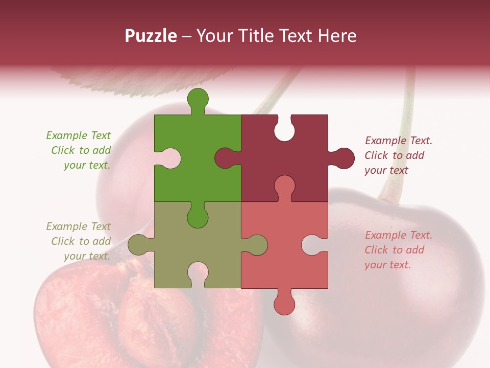 Studio Shot Sweet PowerPoint Template