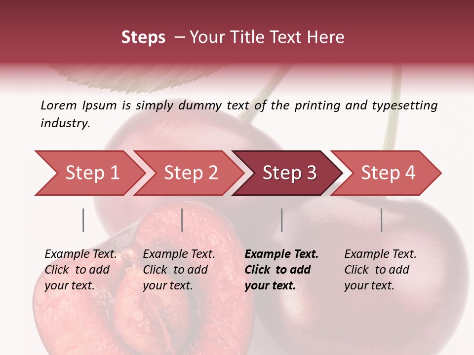 Studio Shot Sweet PowerPoint Template
