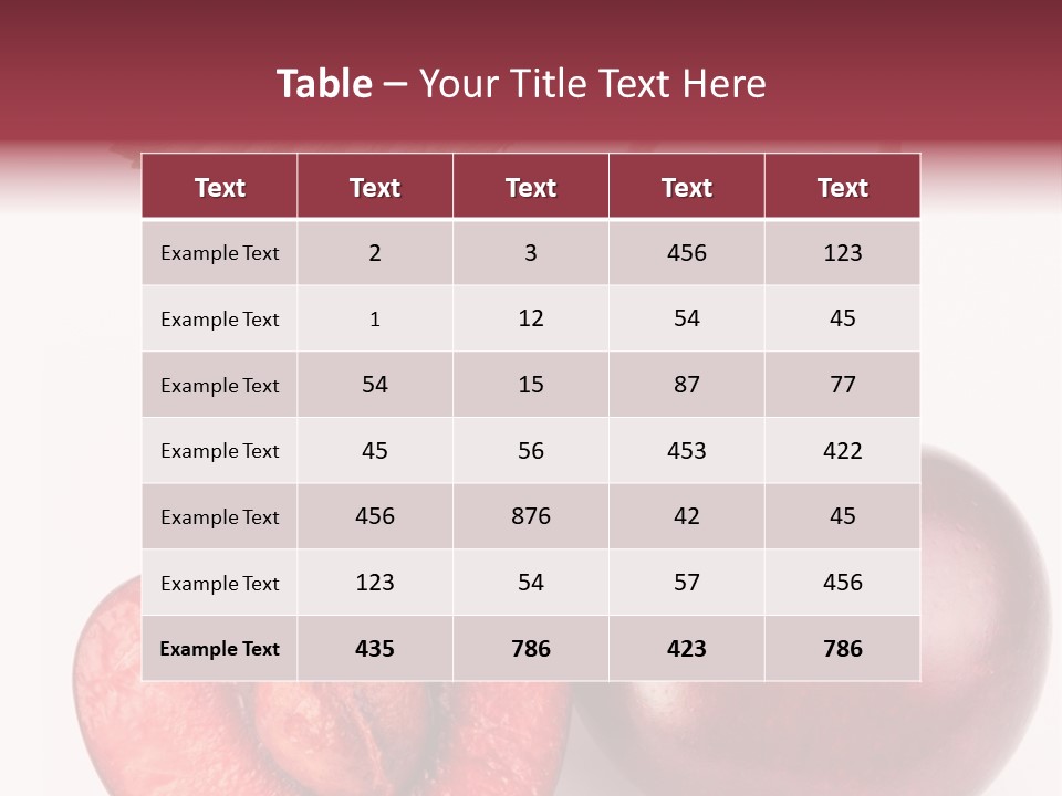 Studio Shot Sweet PowerPoint Template