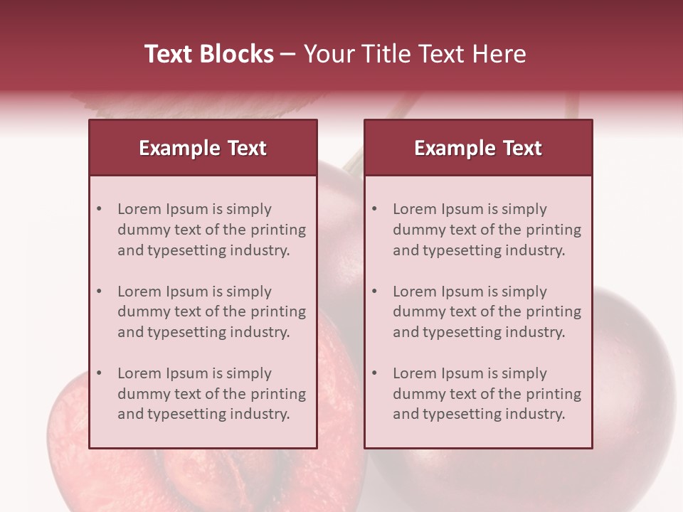 Studio Shot Sweet PowerPoint Template
