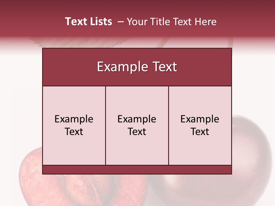 Studio Shot Sweet PowerPoint Template