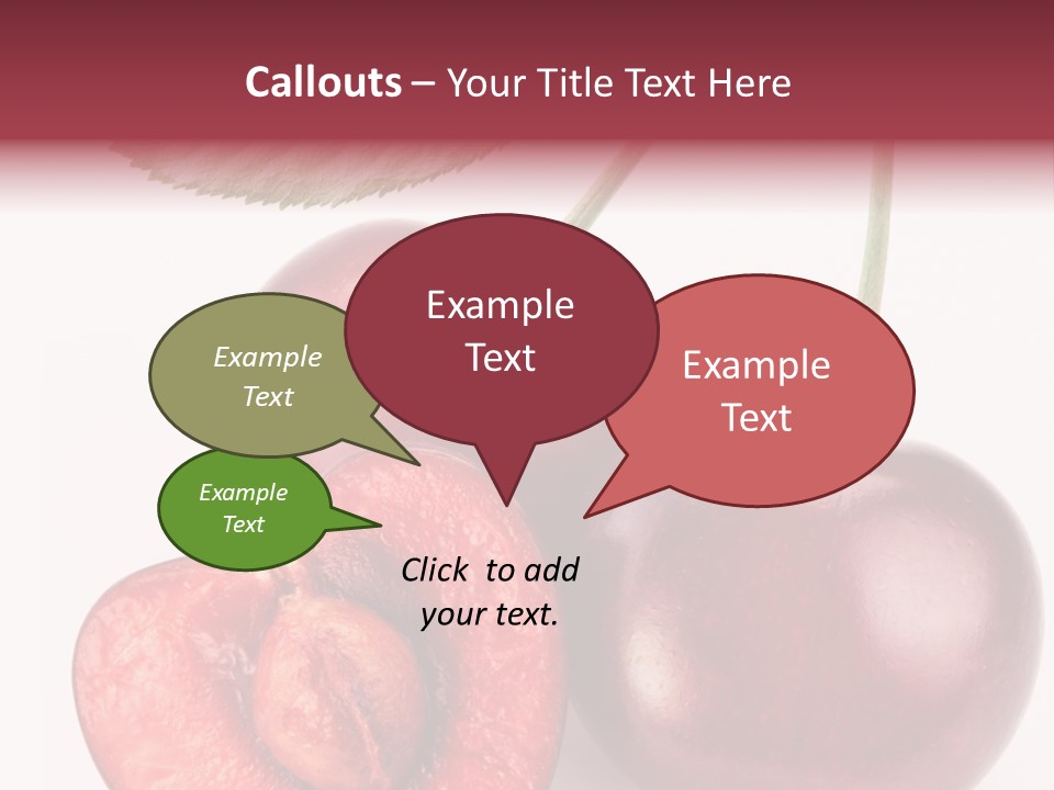 Studio Shot Sweet PowerPoint Template