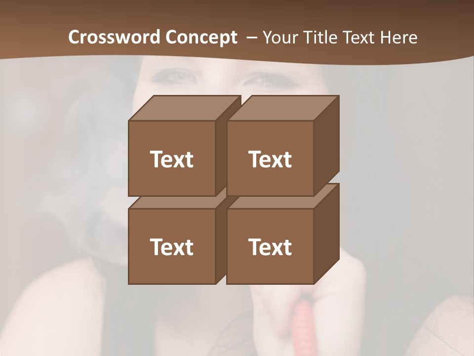 Satisfaction Girls Enjoyment PowerPoint Template
