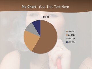 Satisfaction Girls Enjoyment PowerPoint Template