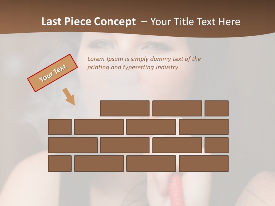 Satisfaction Girls Enjoyment PowerPoint Template