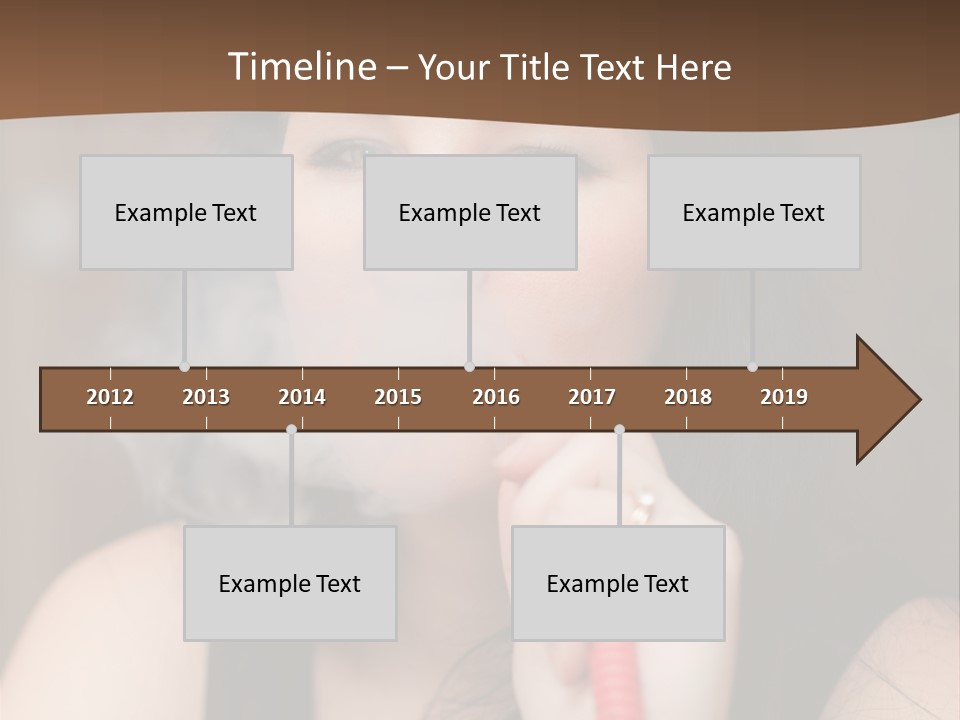 Satisfaction Girls Enjoyment PowerPoint Template